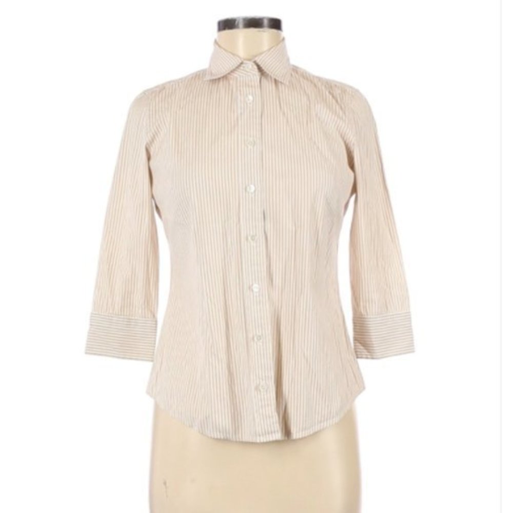 🔴4/$25 J Crew Striped Button Down Shirt